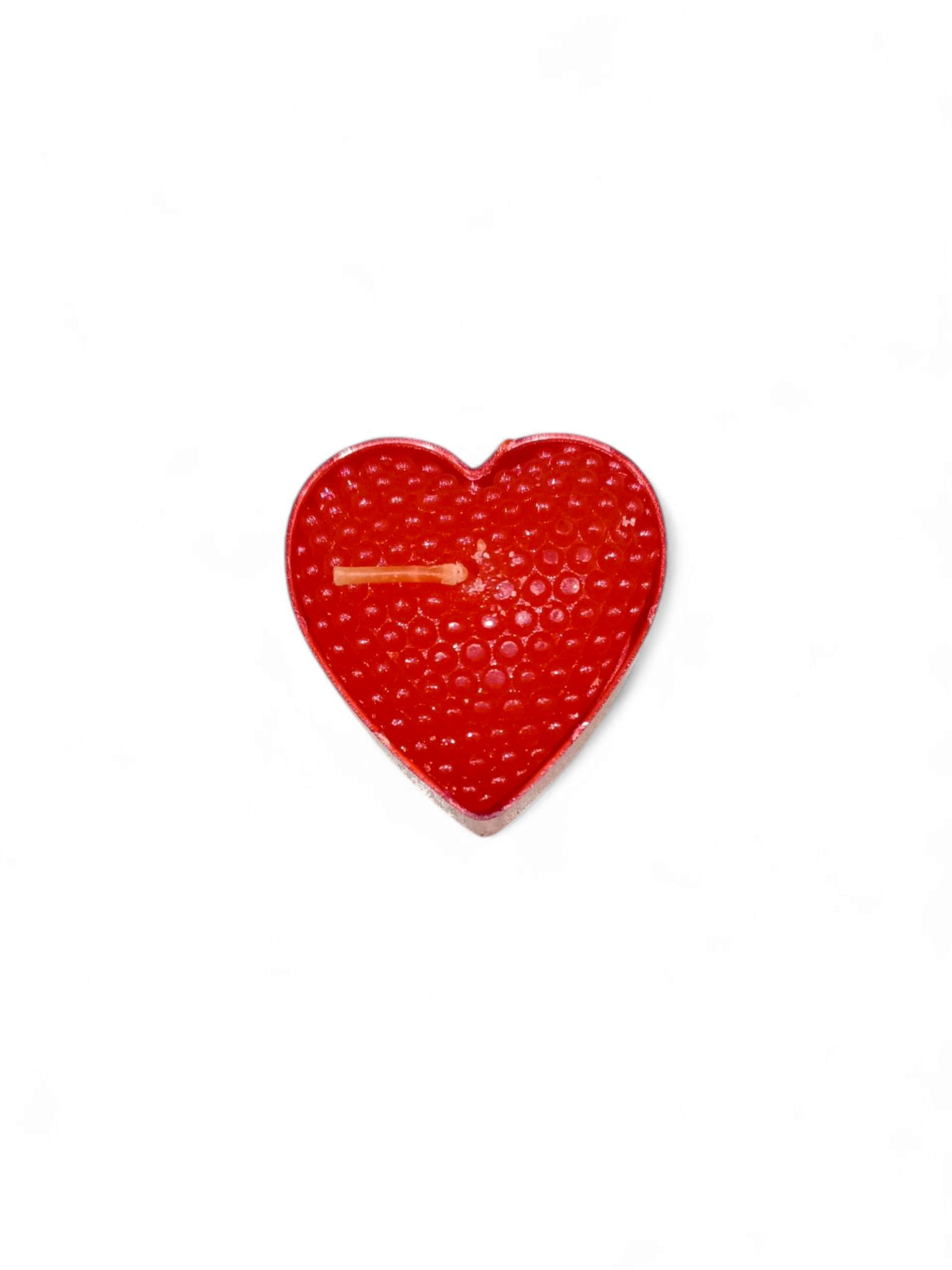 9PCS HEART CANDLE