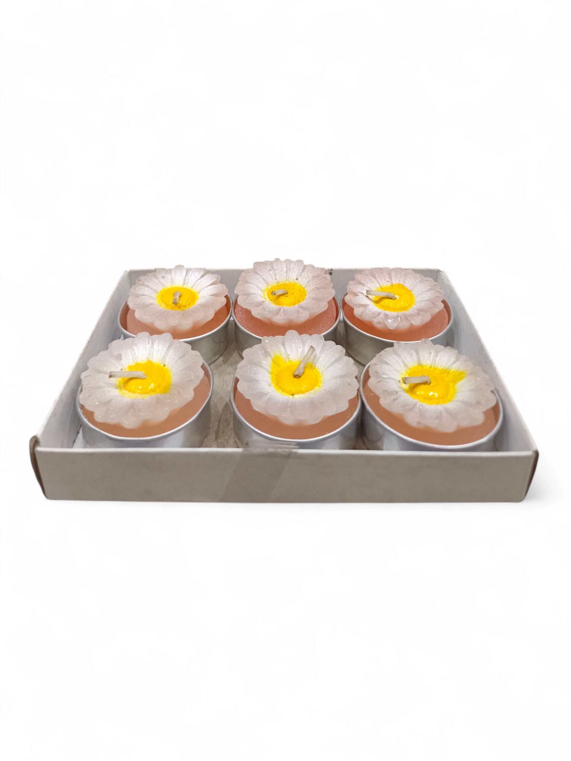 6PCS FLOWER CANDLE
