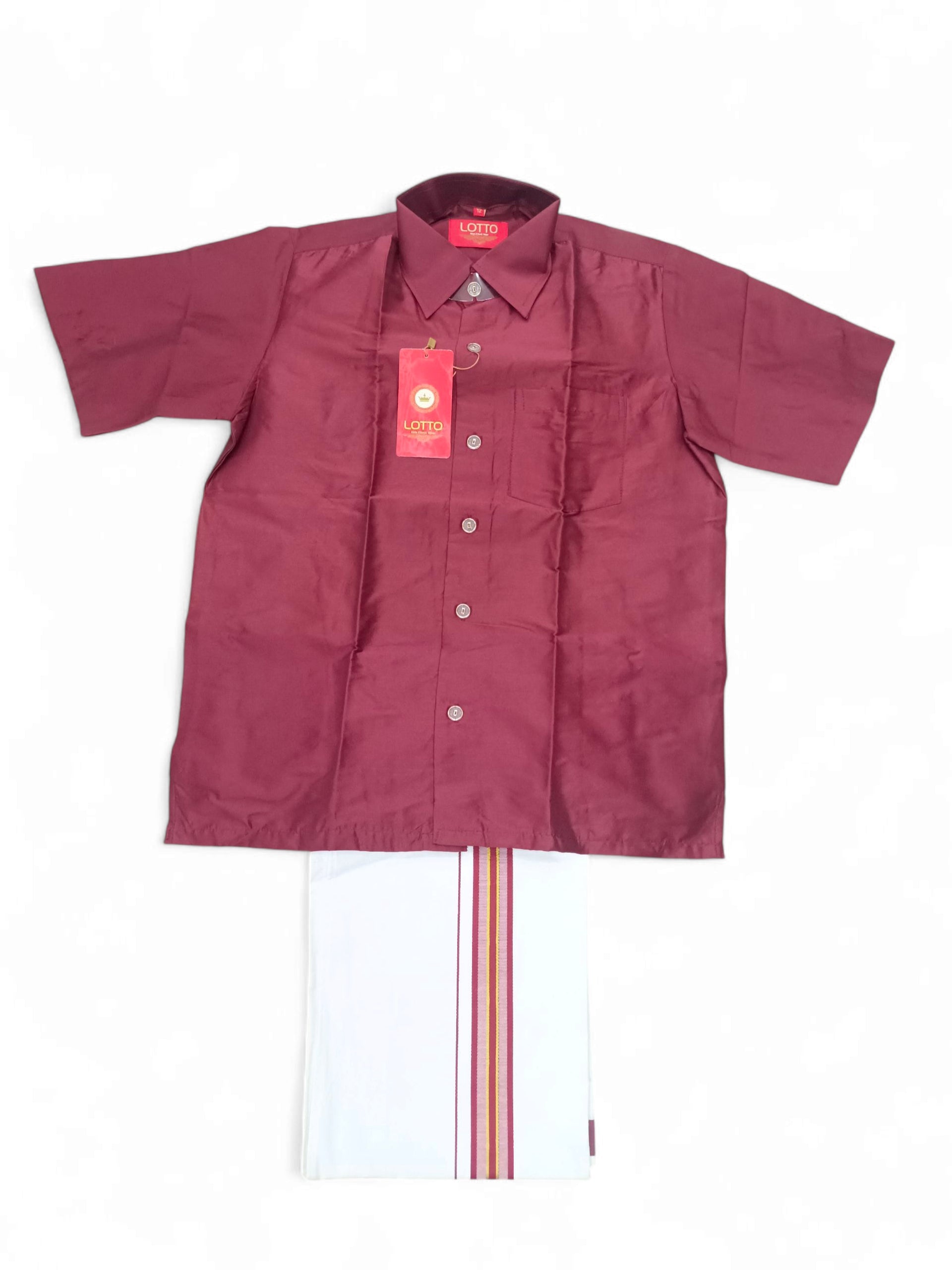 COTTON MAROON 12