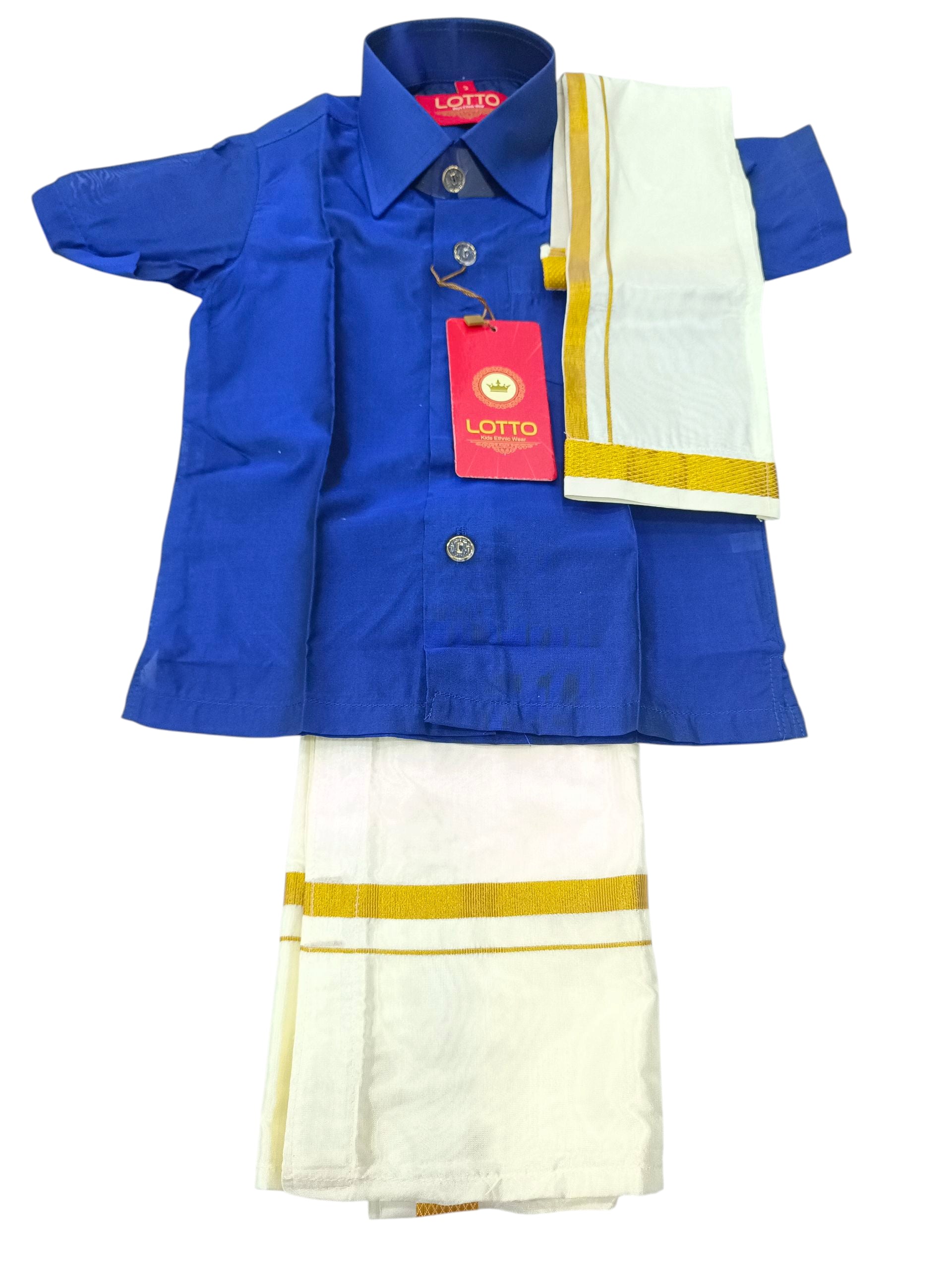 SILK NAVY BLUE 3