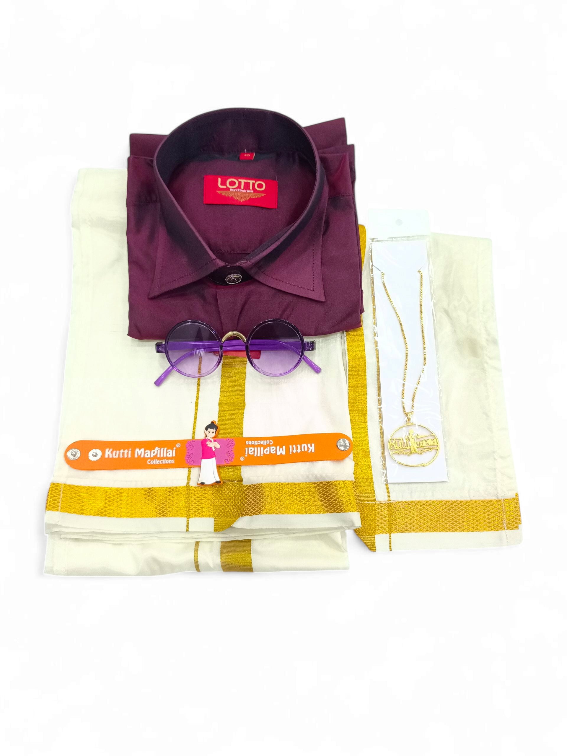 SILK MAROON 12