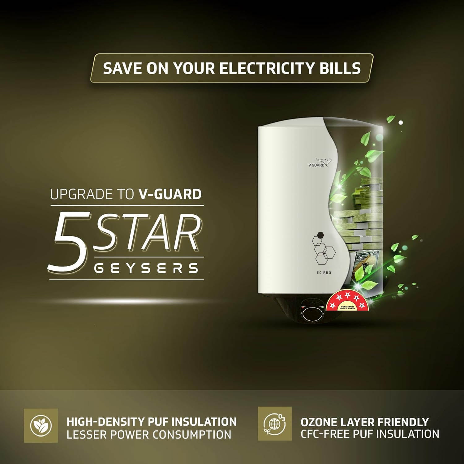 V-GUARD 15L W-H -EC PRO