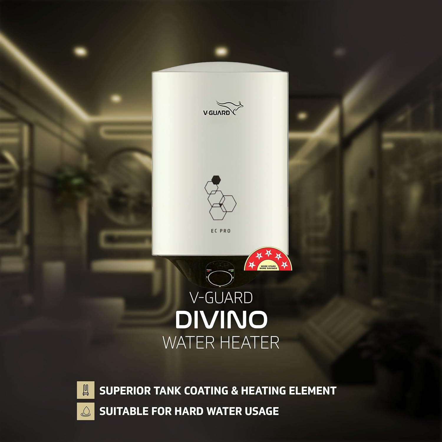 V-GUARD 15L W-H -EC PRO