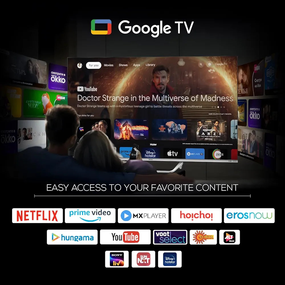 HAIER TV 55 QLED -55S800QT-ANDROID