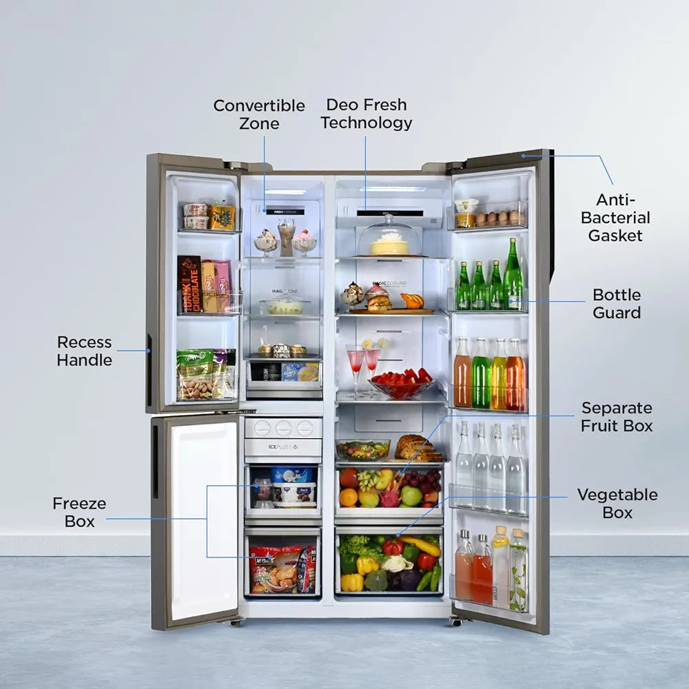 HAIER FRIDGE 628L HRT-683IS