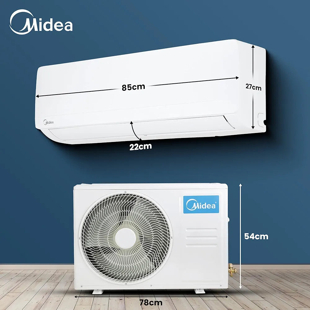CARRIER AC 1.5TON 3STAR MIDEA SANTIS PRO+ DELUX