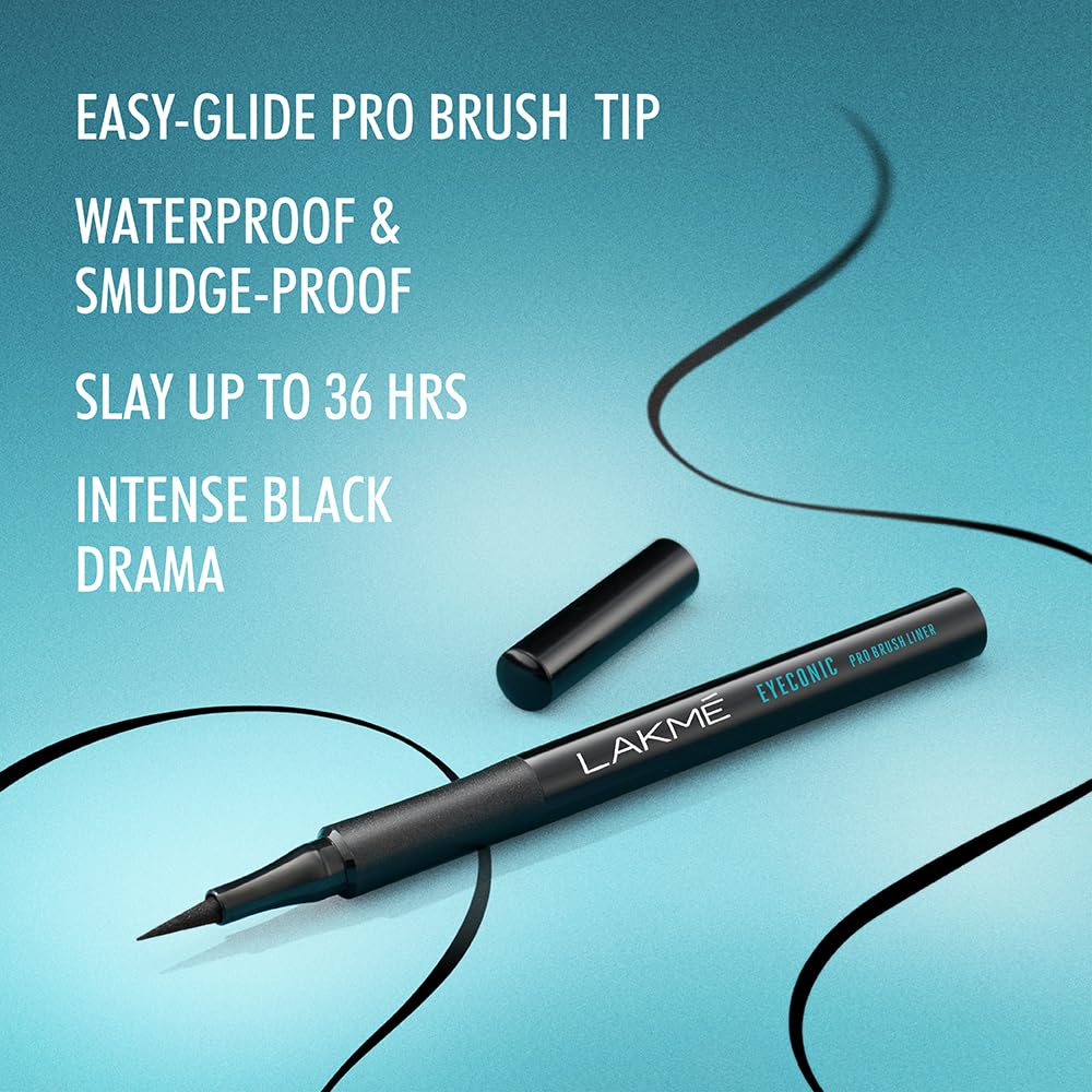 LAK 9TO5 EYECONIC KAJAL D BLK