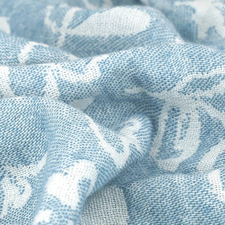 DT BANANA PGR JACQUARD FLORAL BATH TOWEL 75X150CM