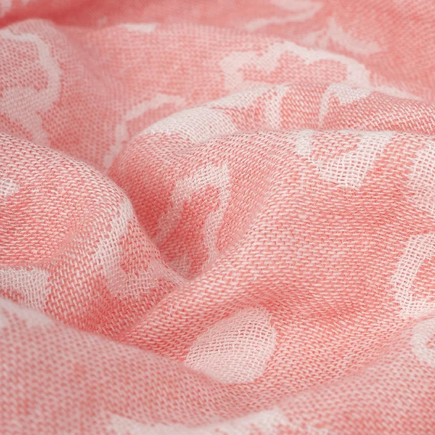 DT BANANA PGR JACQUARD FLORAL BATH TOWEL 75X150CM