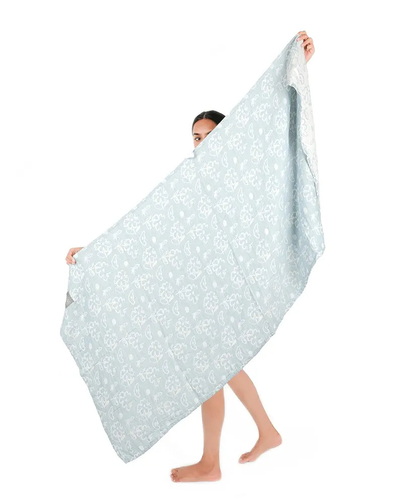DT BANANA PGR JACQUARD FLORAL BATH TOWEL 75X150CM