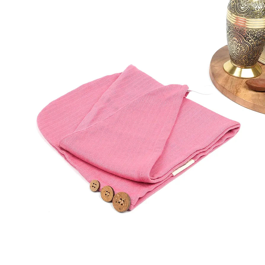 DT BANANA SGR DOUBLE CLOTH HAIR TOWEL 25X65X5CM