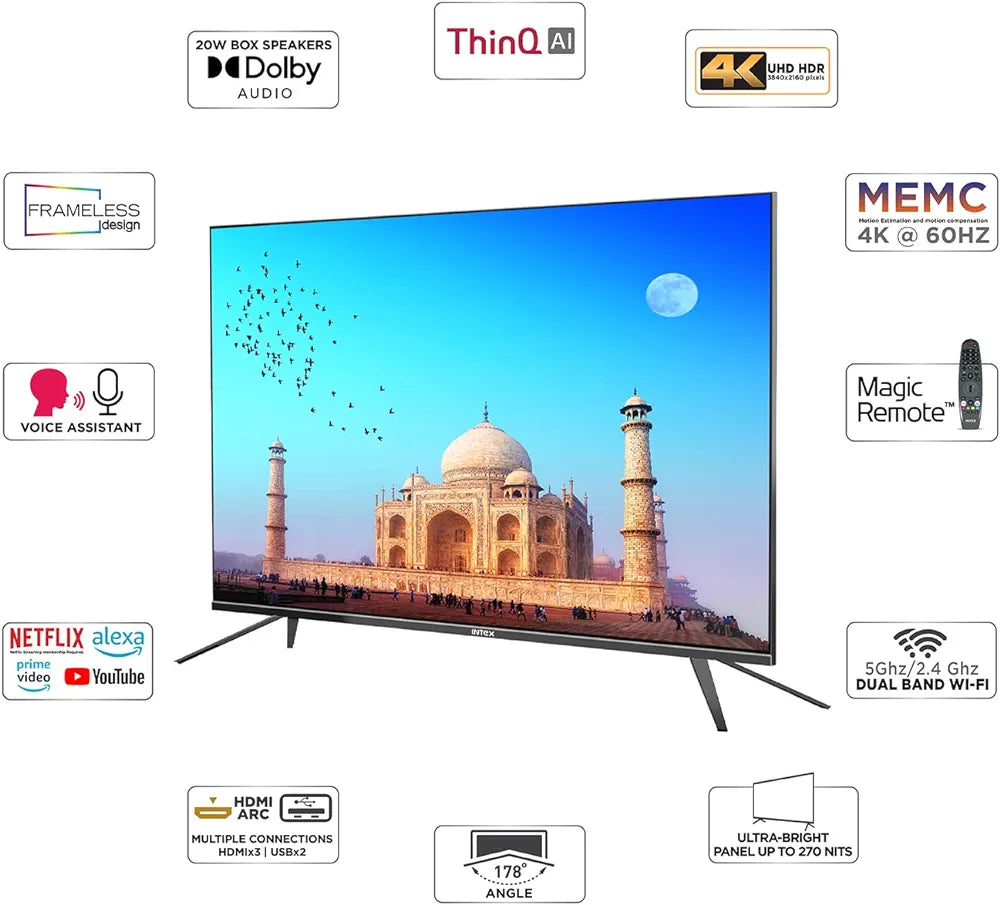 INTEX TV 43 WOS4325UHD-WOS