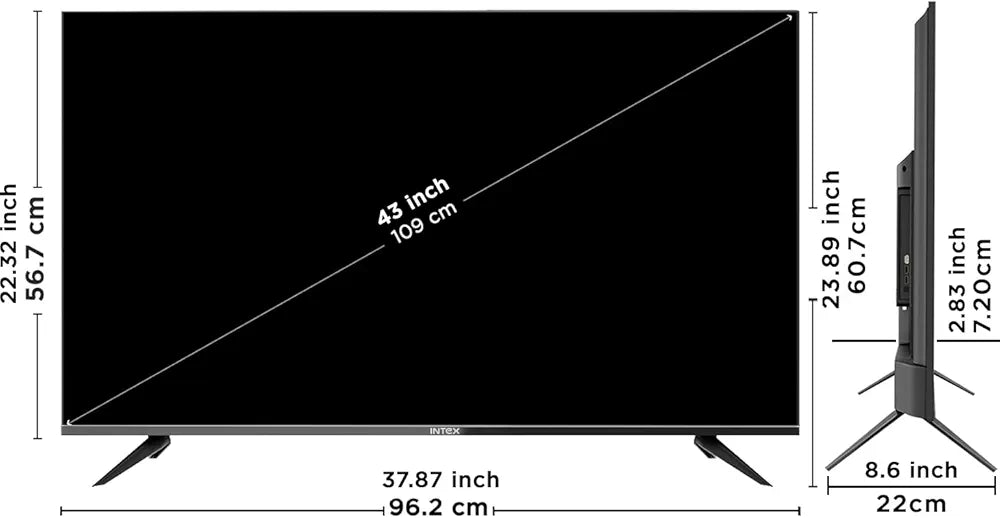 INTEX TV 43 WOS4325UHD-WOS