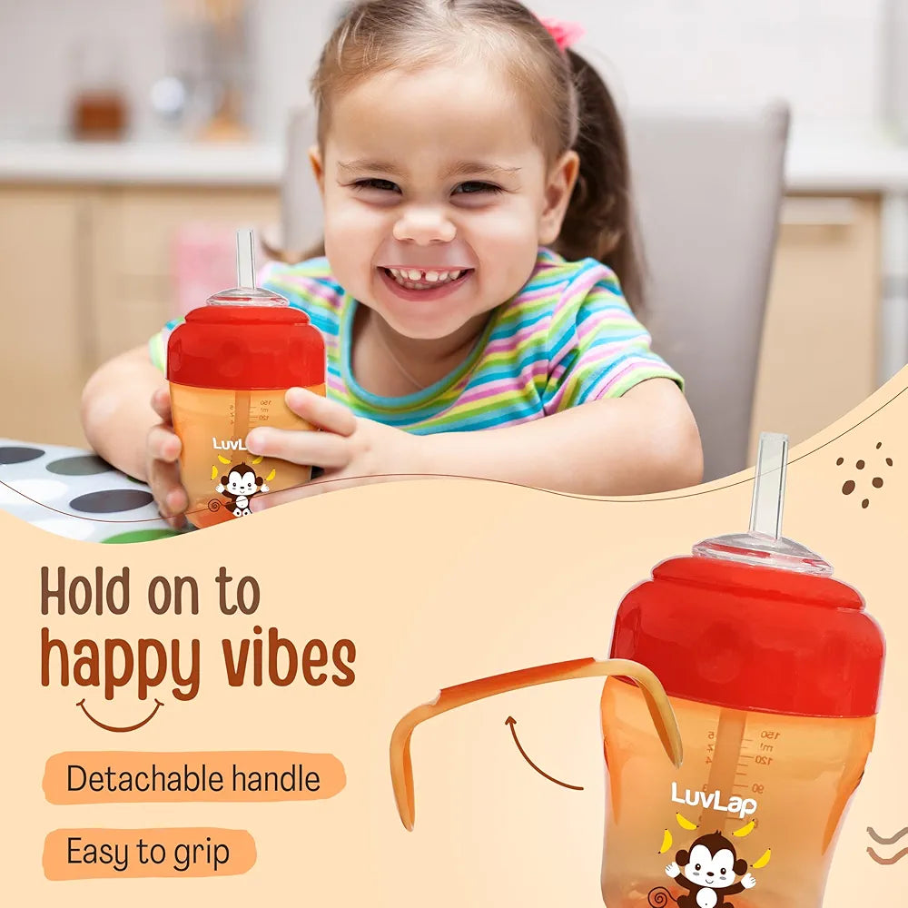 AT 2IN1 150ML SIPPER ORNG