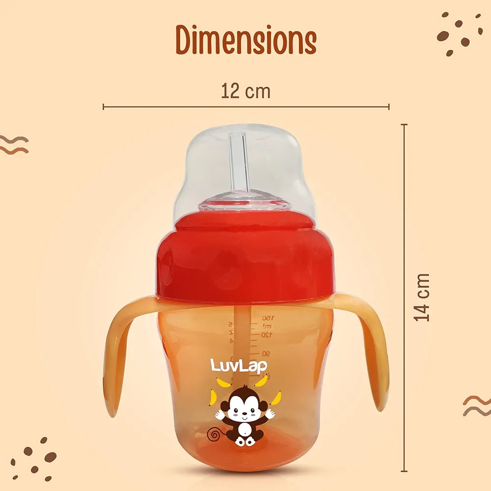 AT 2IN1 150ML SIPPER ORNG
