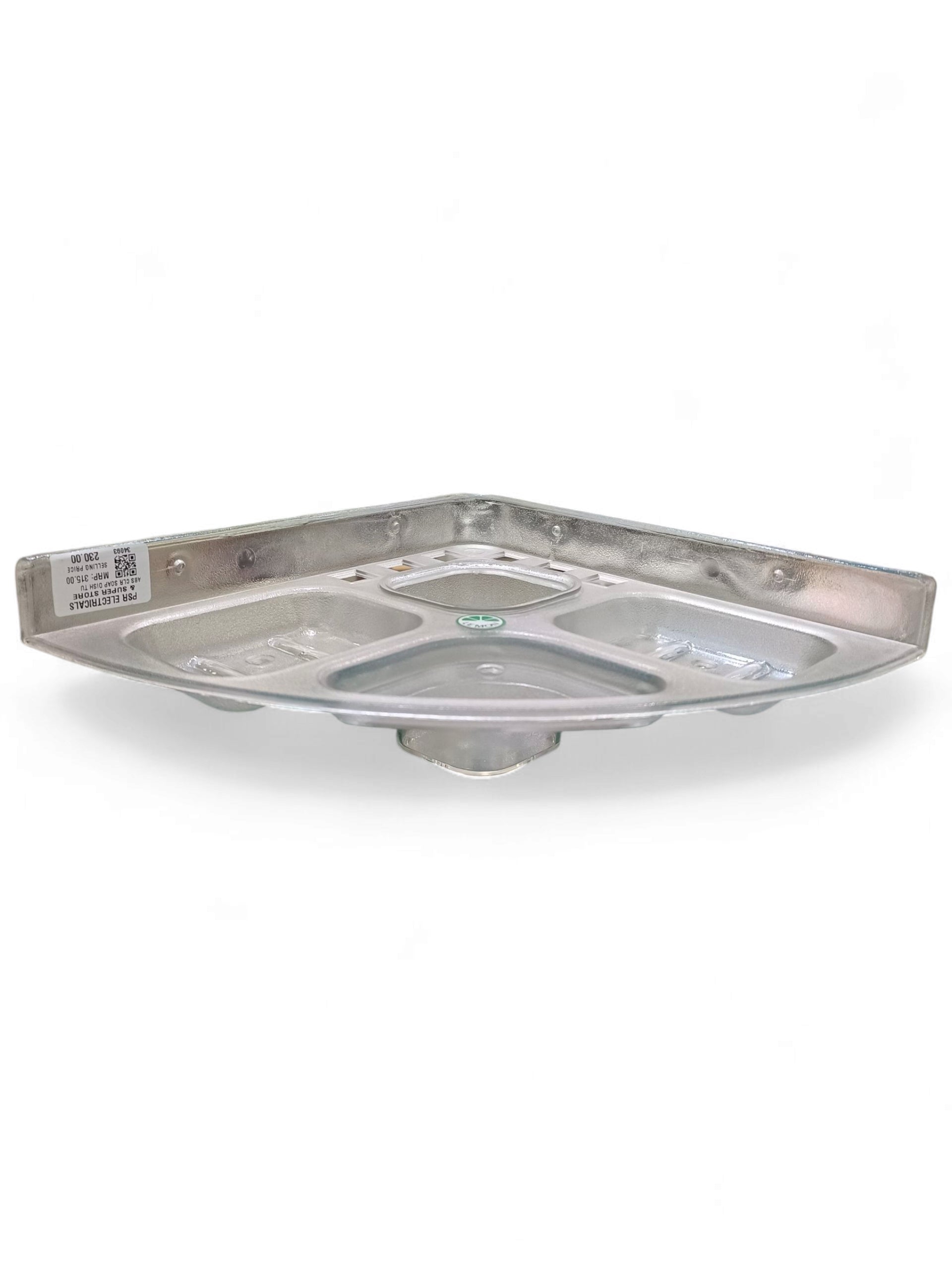 ABS CLR SOAP DISH TUMBLER 5IN1