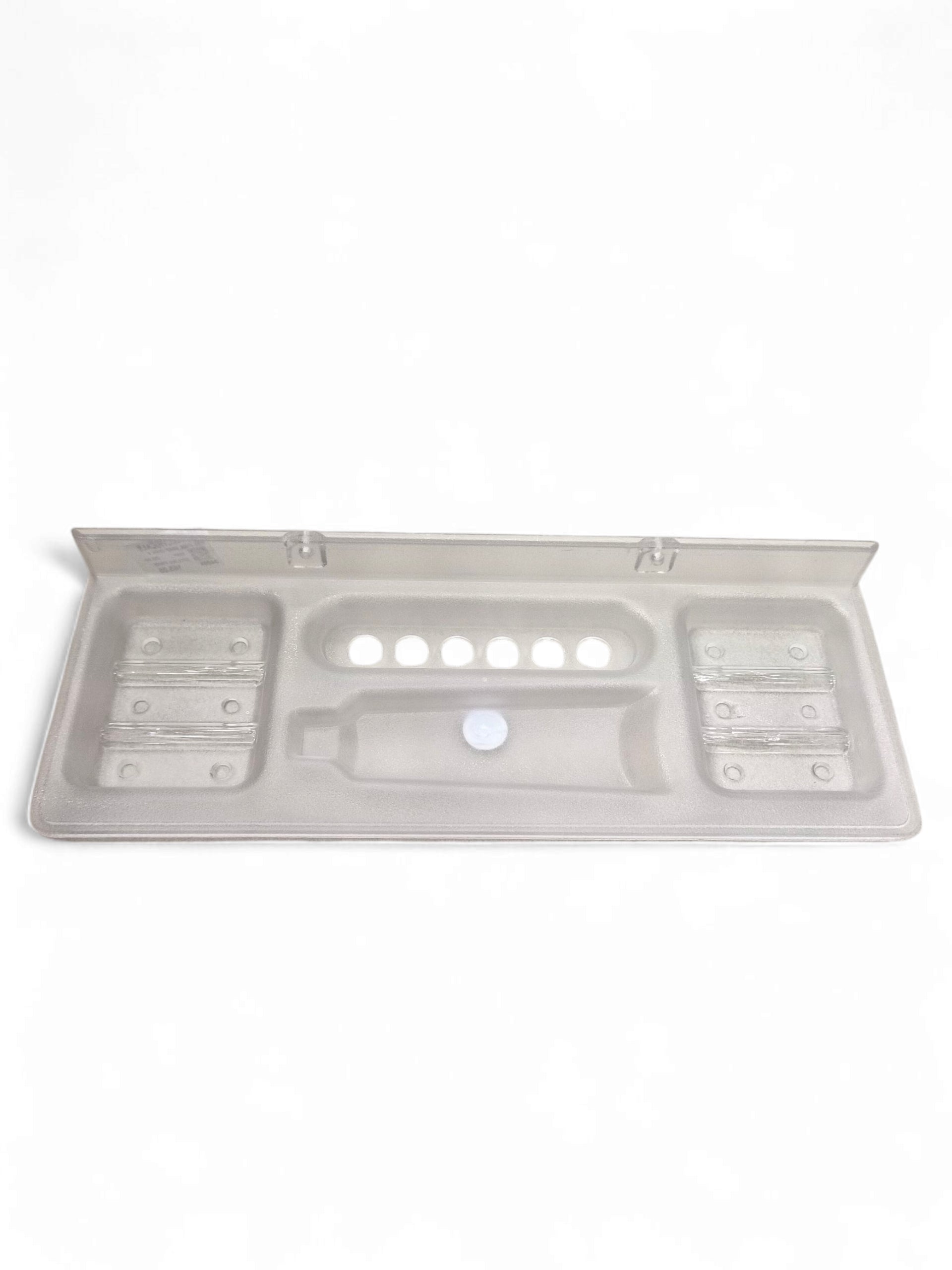 ABS CLR SOAP DISH 4IN1