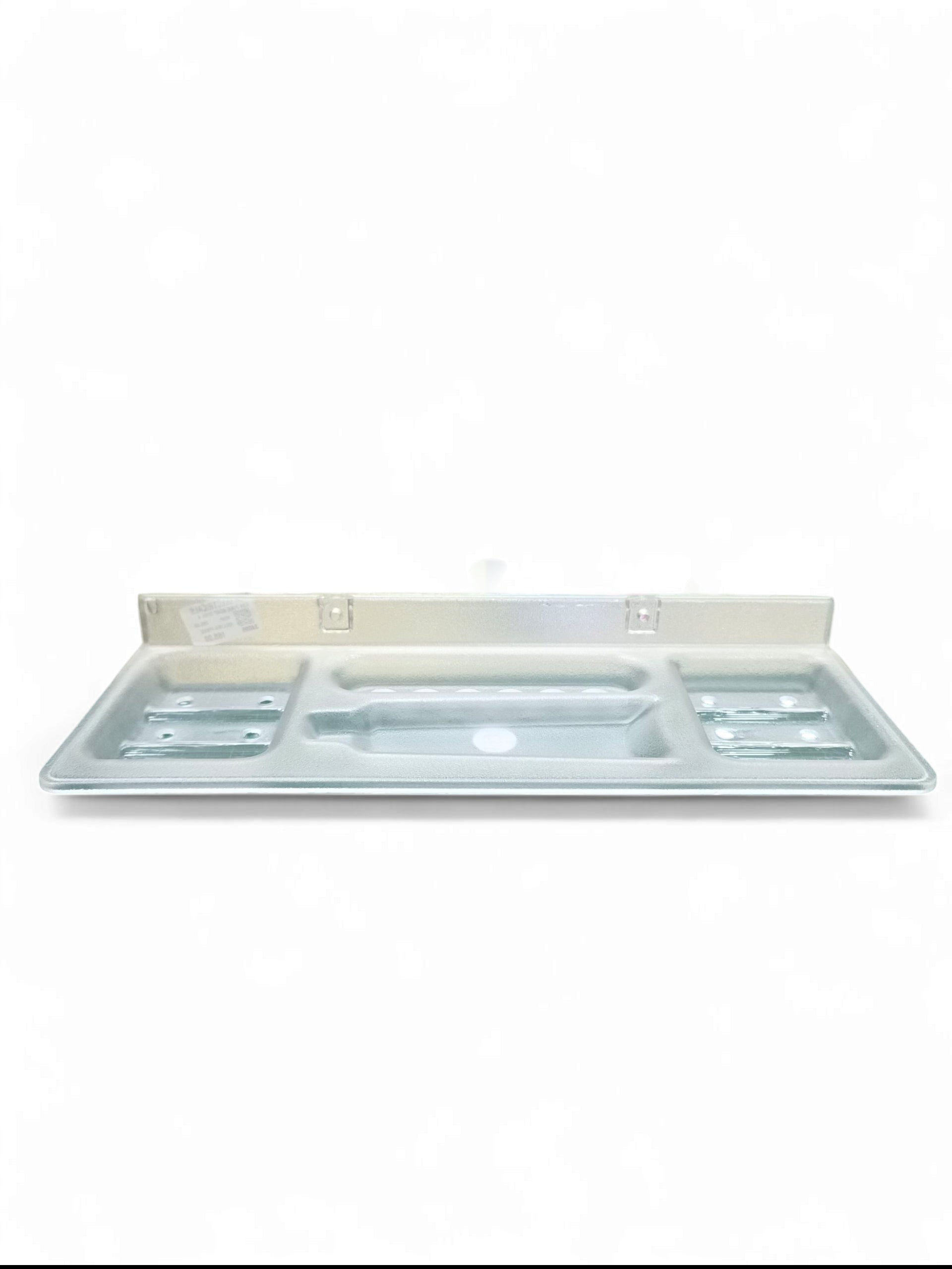 ABS CLR SOAP DISH 4IN1