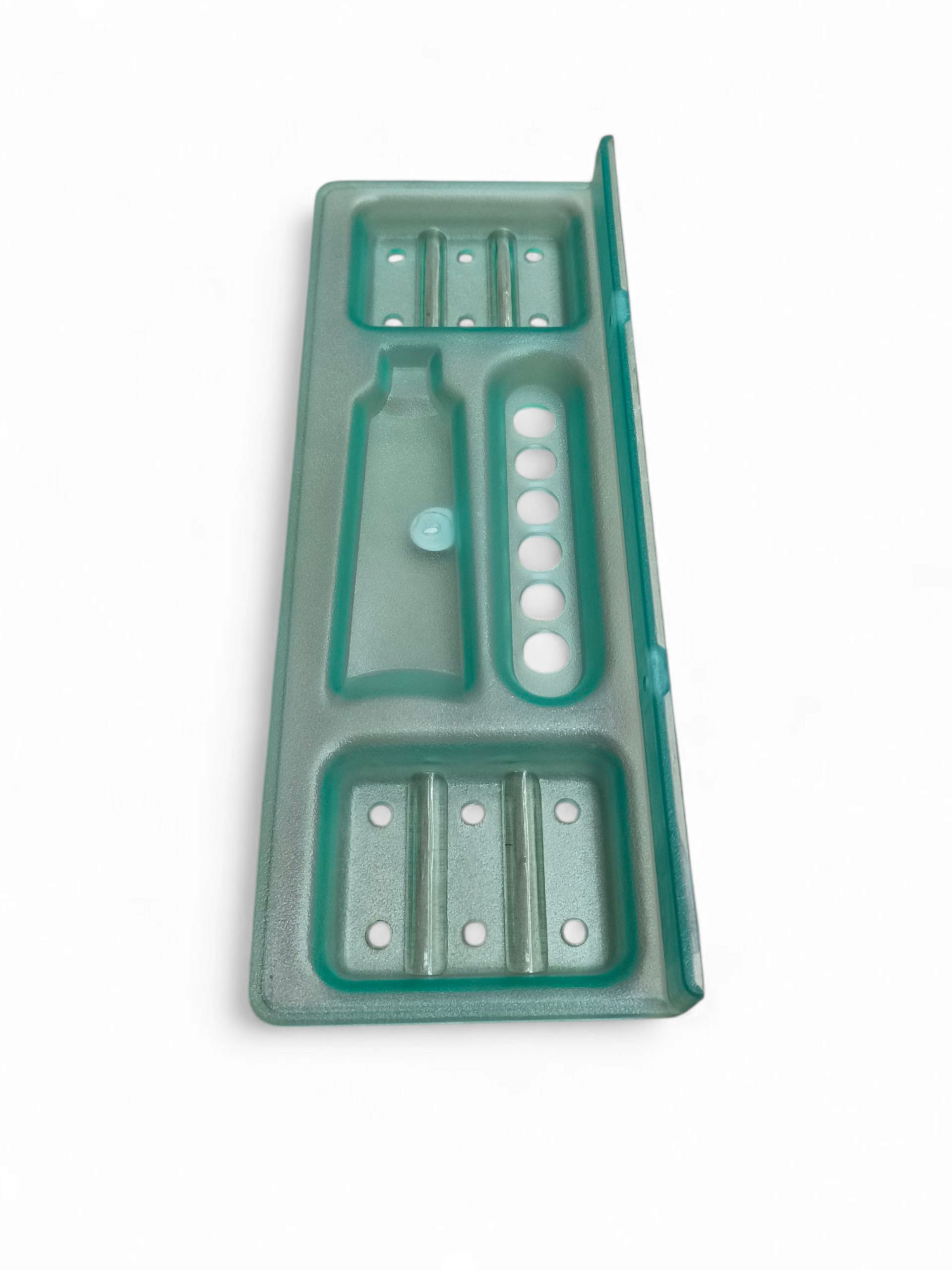 ABS GR SOAP DISH 4IN1