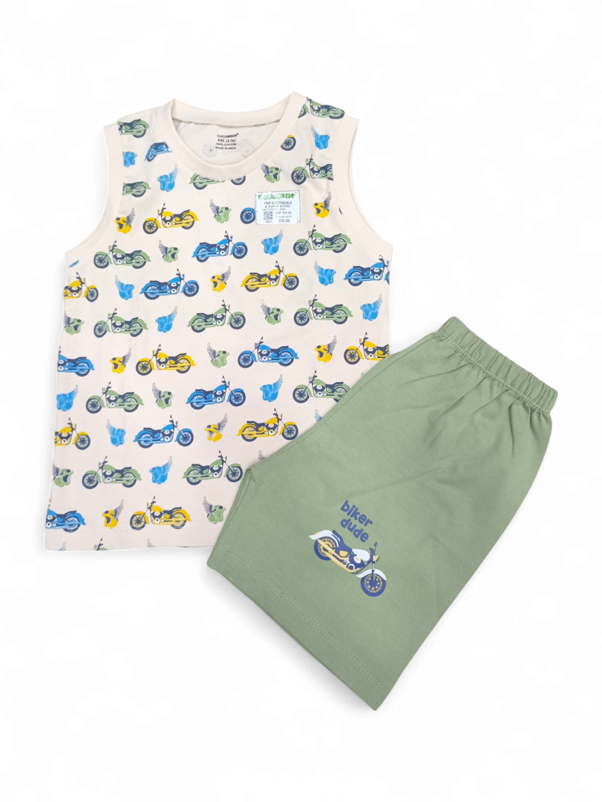 CBR Z107 B XXL SAND ROUND NECK SUIT
