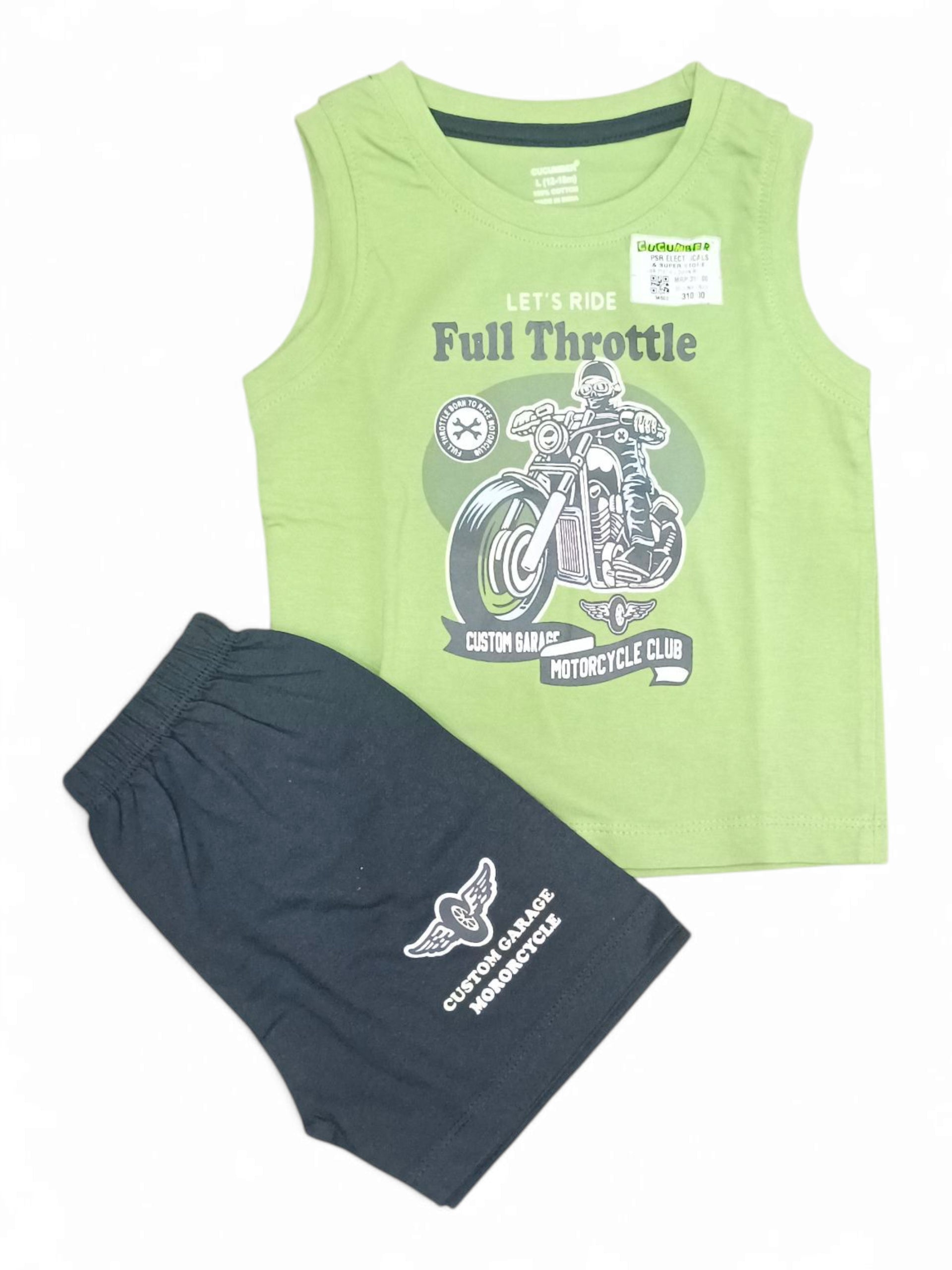 CBR Z107 G L DGRN ROUND NECK SUIT