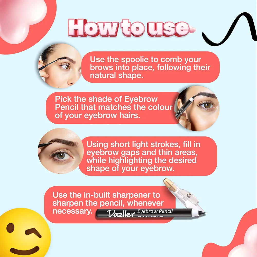 DAZ EYEBROW PENCIL JAR