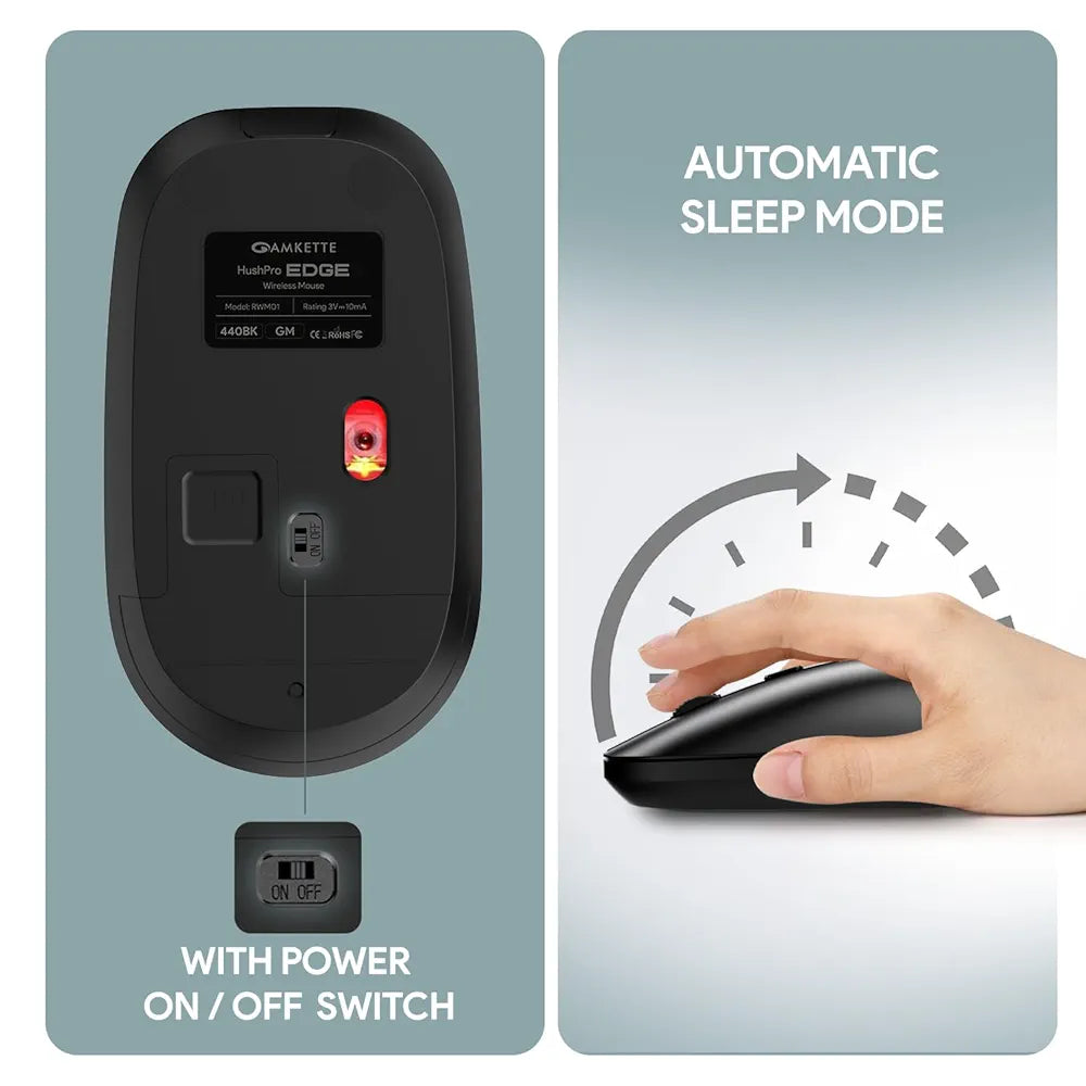 AMKETTE HUSHPRO EDGE WIRELESS MOUSE
