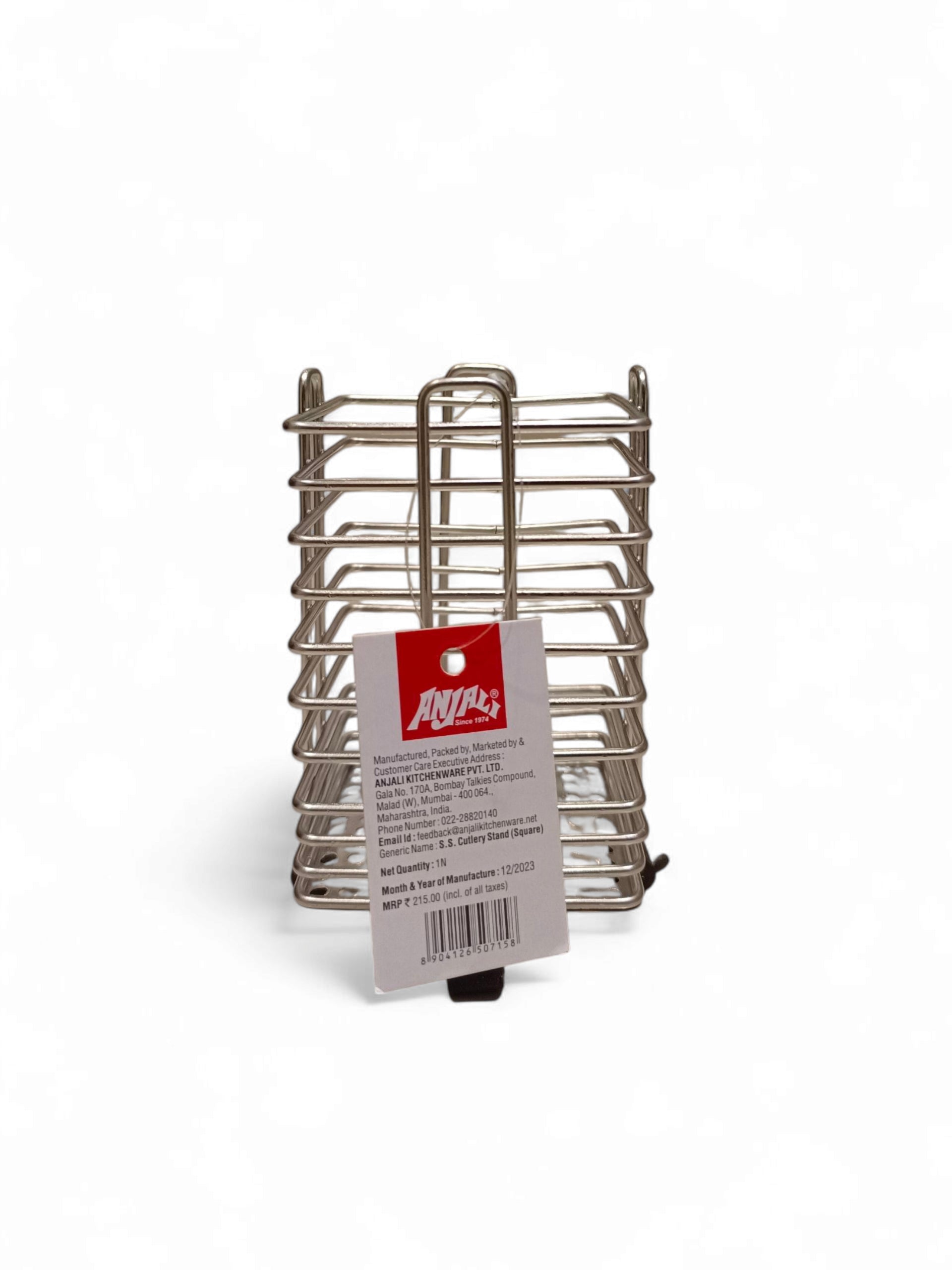ANJALI SS CUTLERY SQ STAND