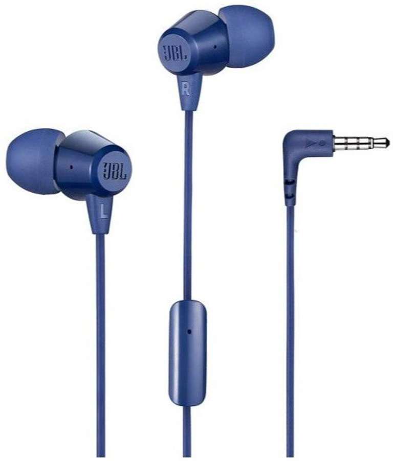 JBL T50HI EARPHONE BL