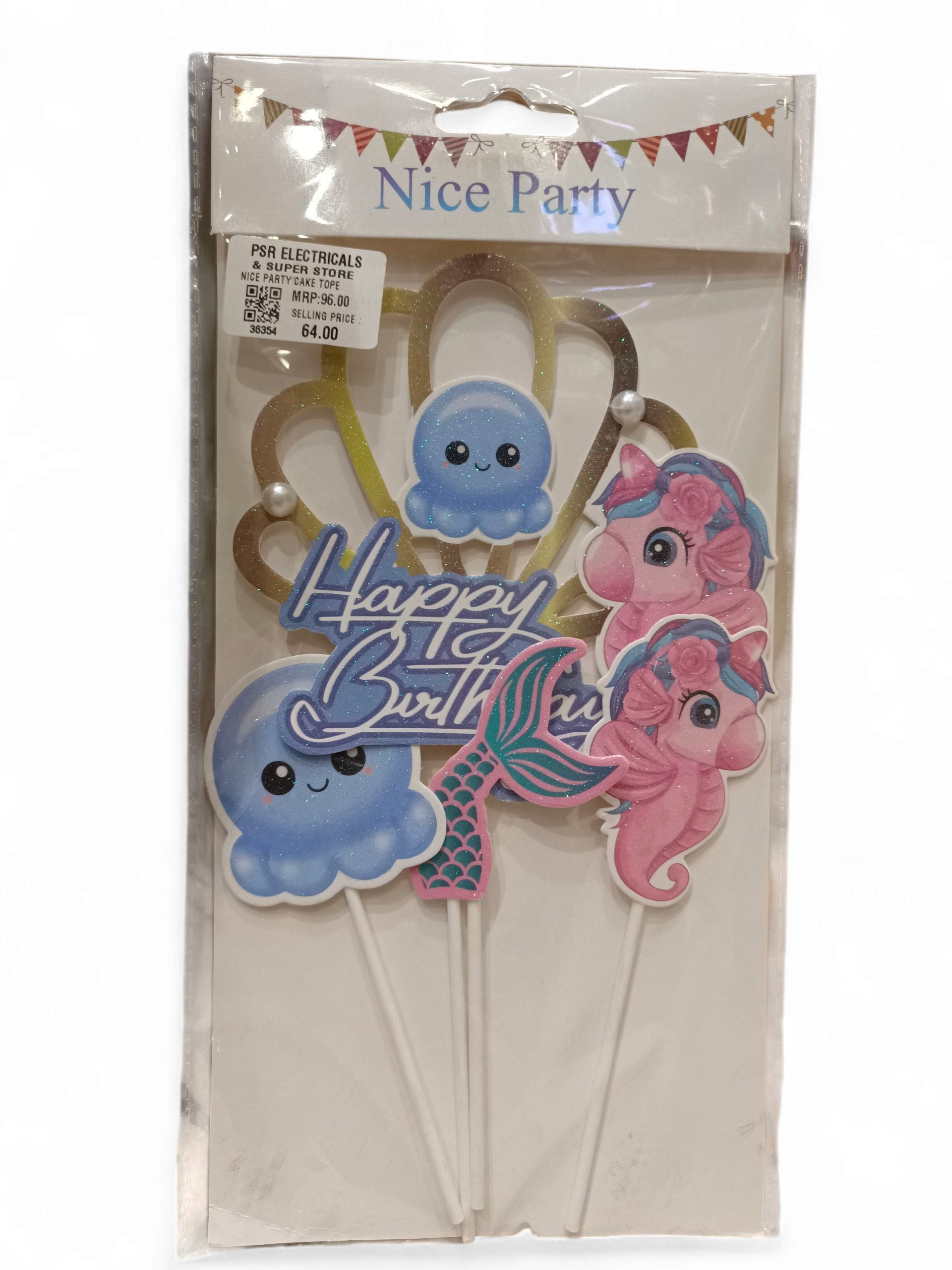NICE PARTY CAKE TOPER