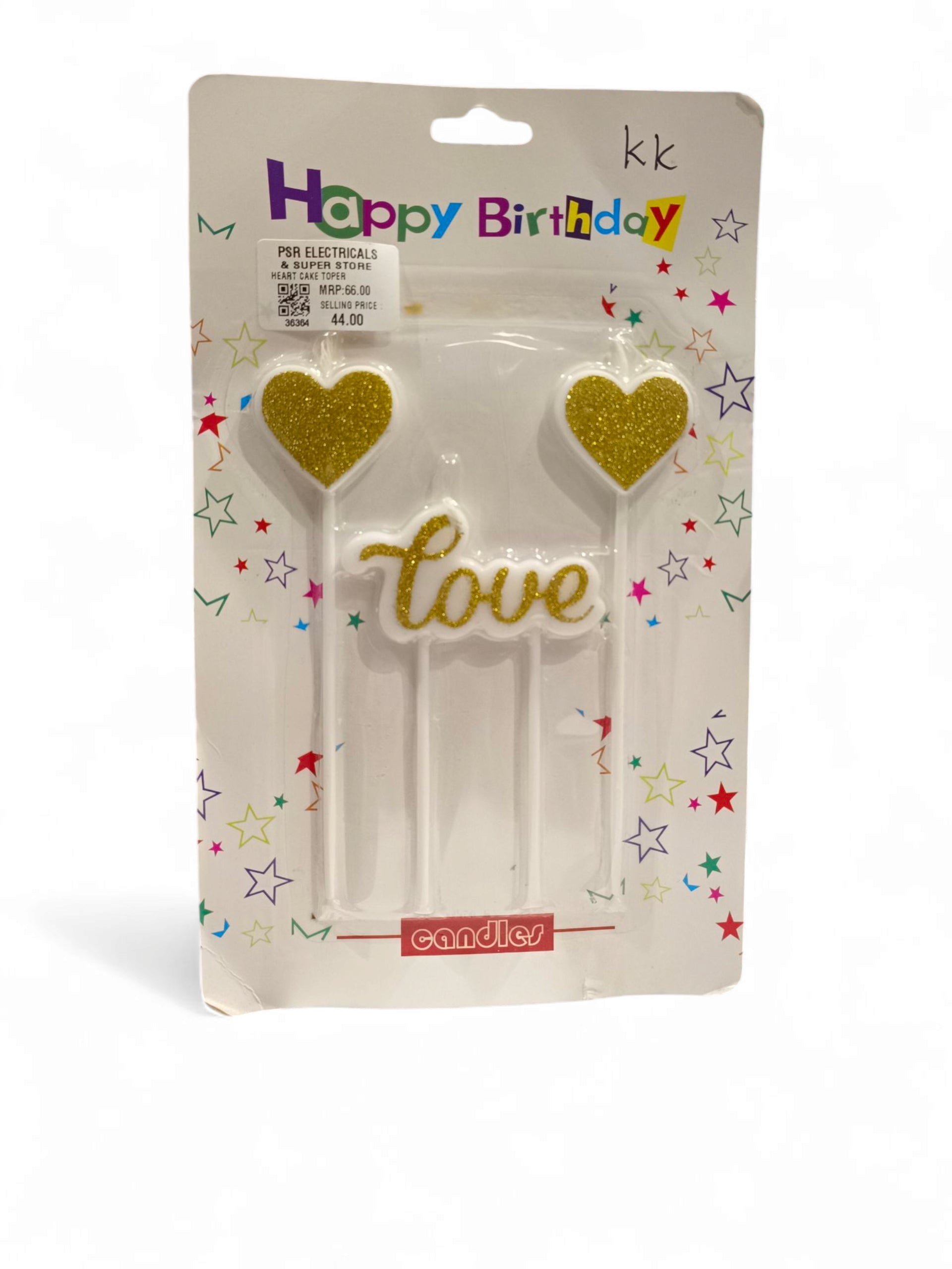 HEART CAKE TOPER