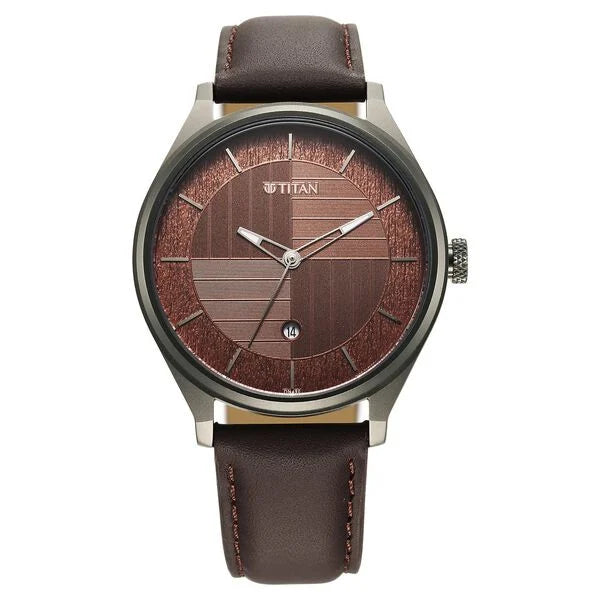TIT 1802QL02 GCLSQ TITAN GENTS WATCH