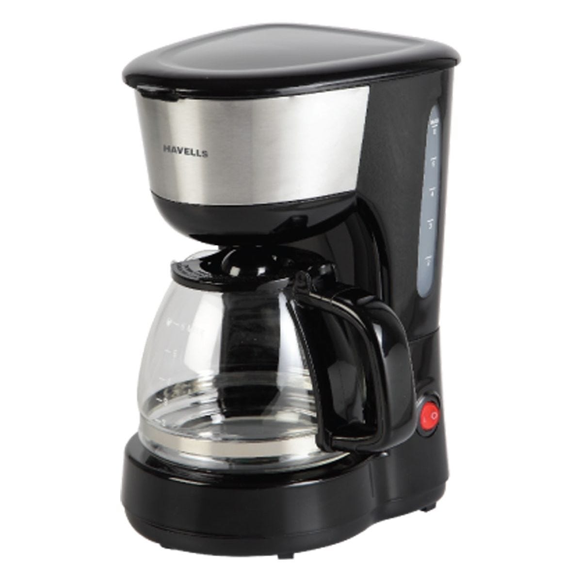 HV DRIP CAFE-N 6 COFFEE MAKER BLK 600W
