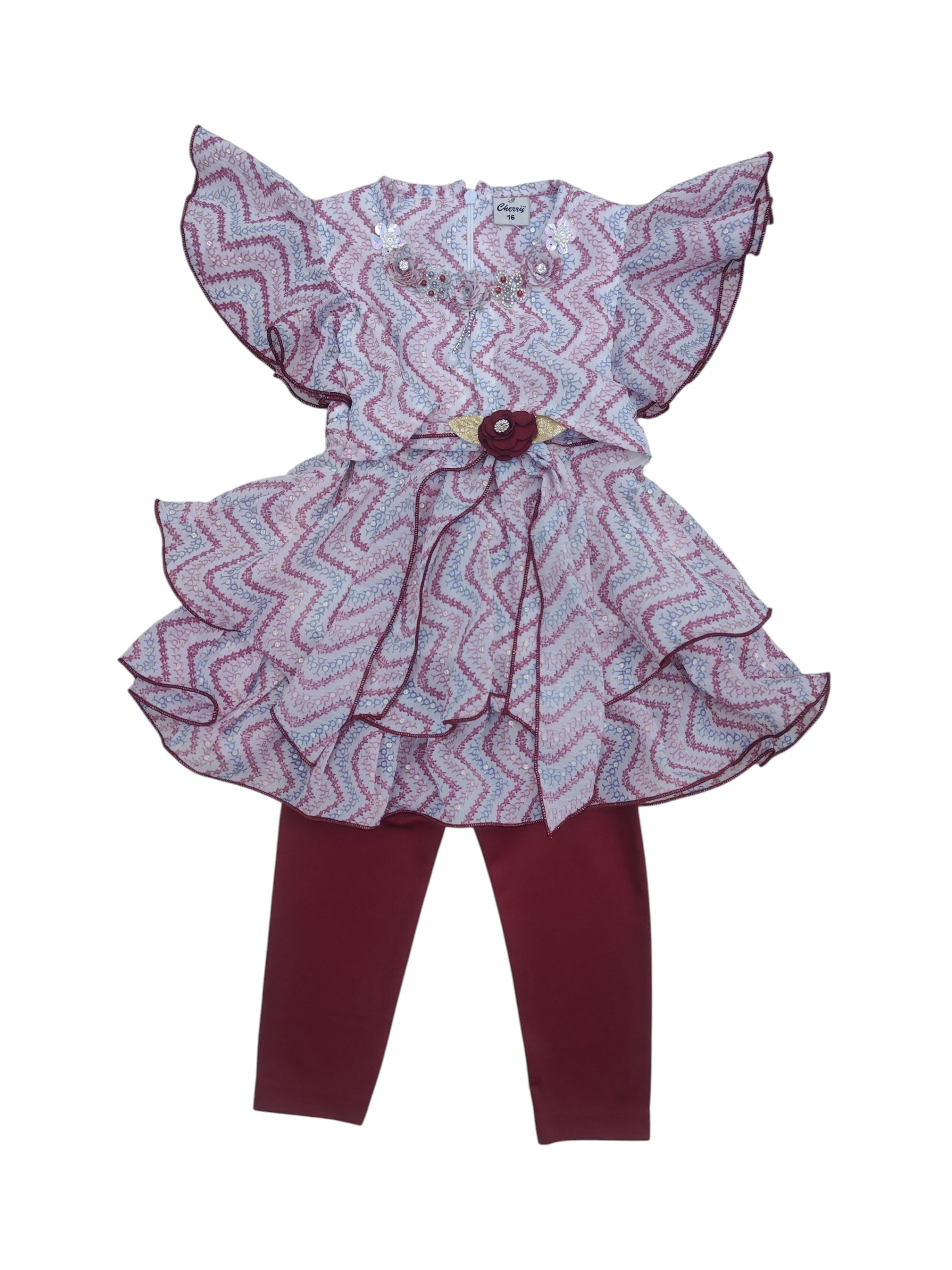 JVS 3848 Size 22 CHERRY
