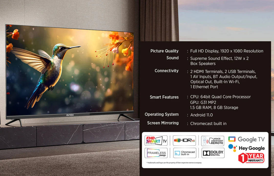 INTEX TV 43 SGFV4301-ANDROID