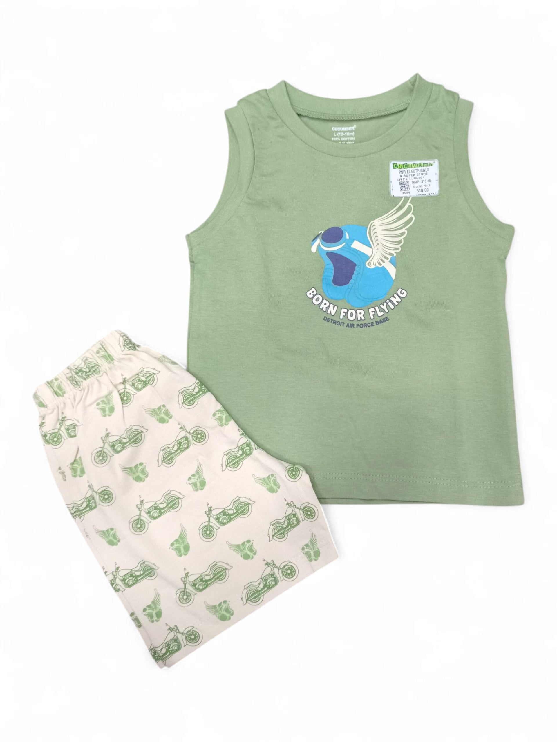 CBR Z107 A L ROUND NECK 12 to 18 Months