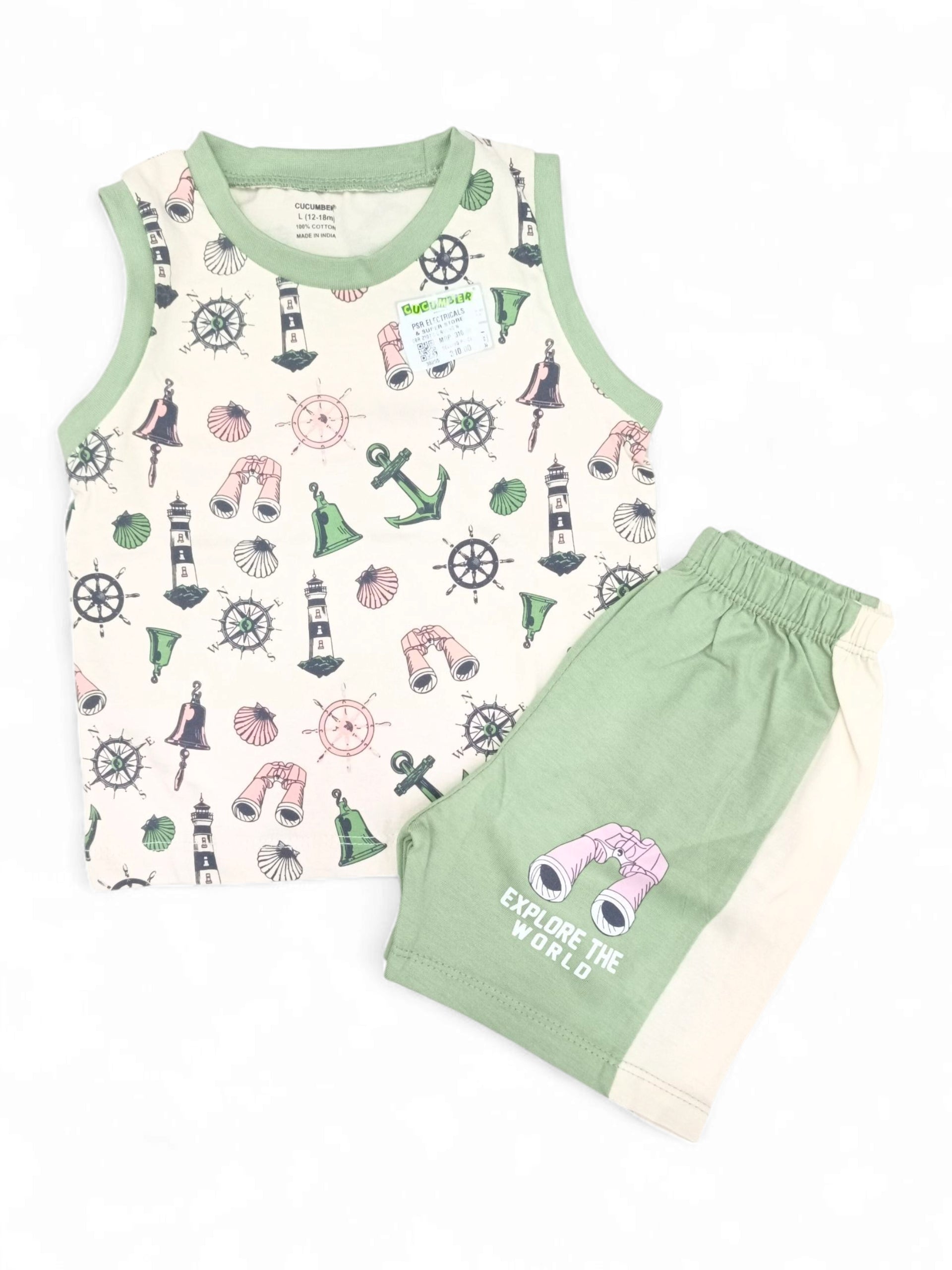 CBR Z107 C L ROUND NECK 12 to 18 Months