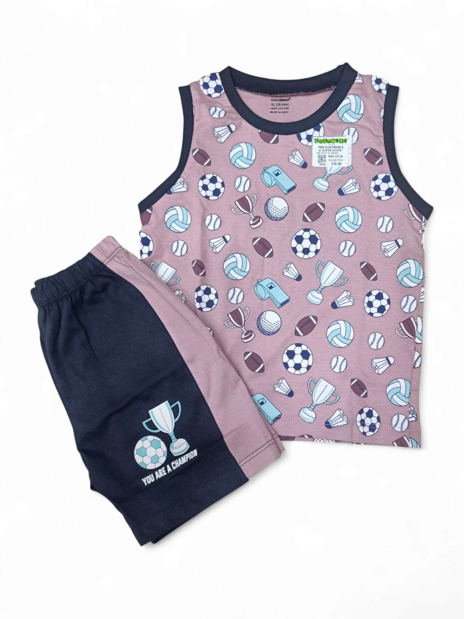 CBR Z107 C XL ROUND NECK 18 to 24 Months