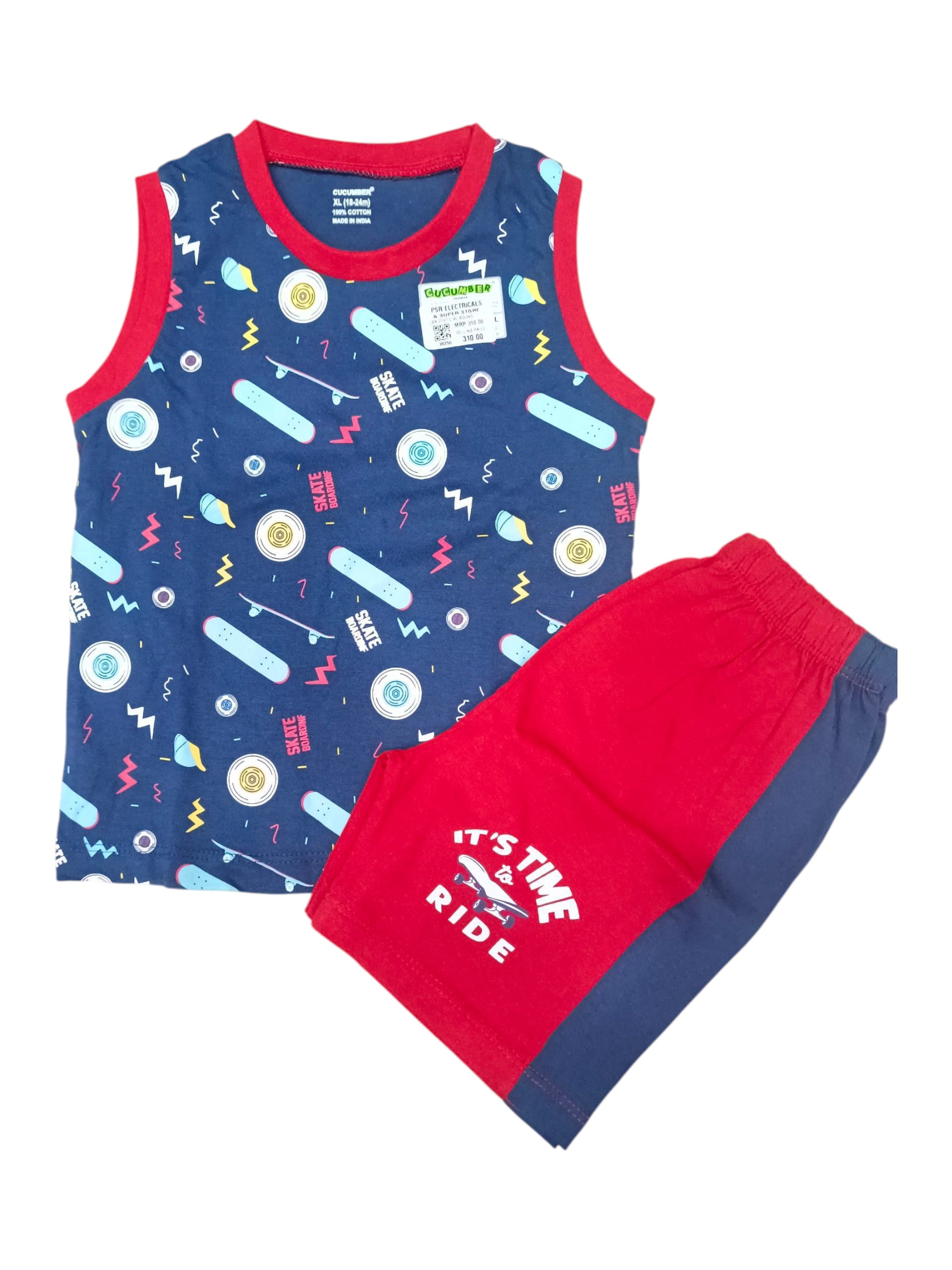 CBR Z107 C XL ROUND NECK 18 to 24 Months