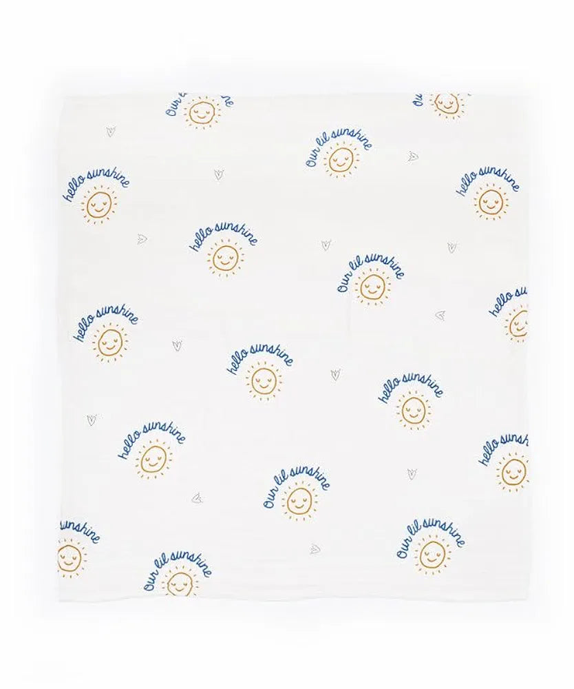 DT BAMBOO 4 LAYER BABY TOWEL 75X75CM