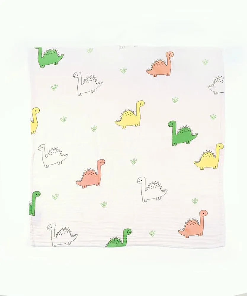 DT BAMBOO 4 LAYER BABY TOWEL 75X75CM