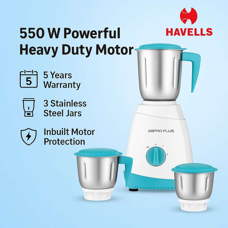 HV MIXIE ASPRO PLUS 3JAR 550W