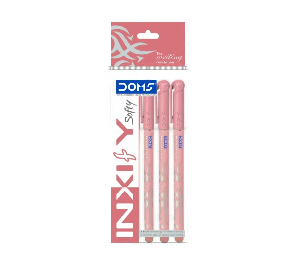 DOMS 80301 RED SOFT INXIFY POUCH