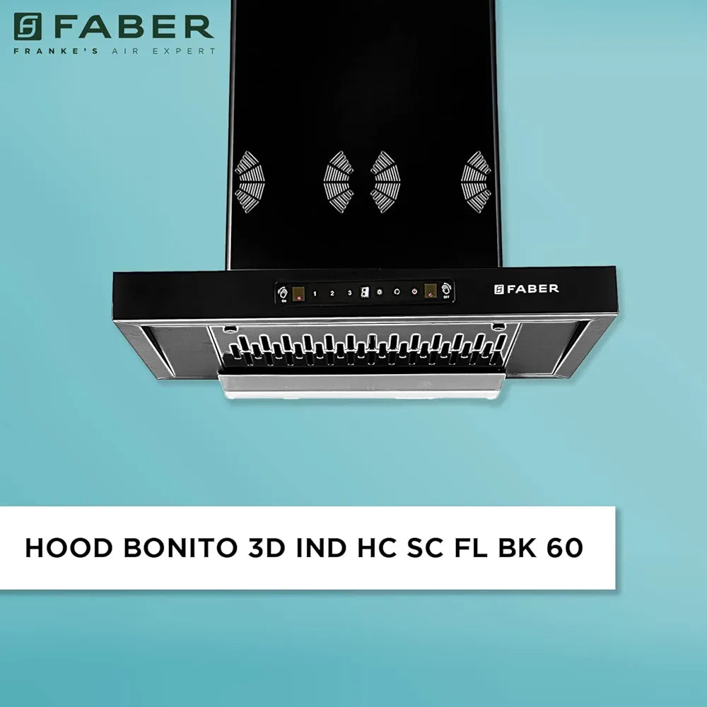 FABER CHIMNEY  BONITO HC SC FL BK60 (3D IND)