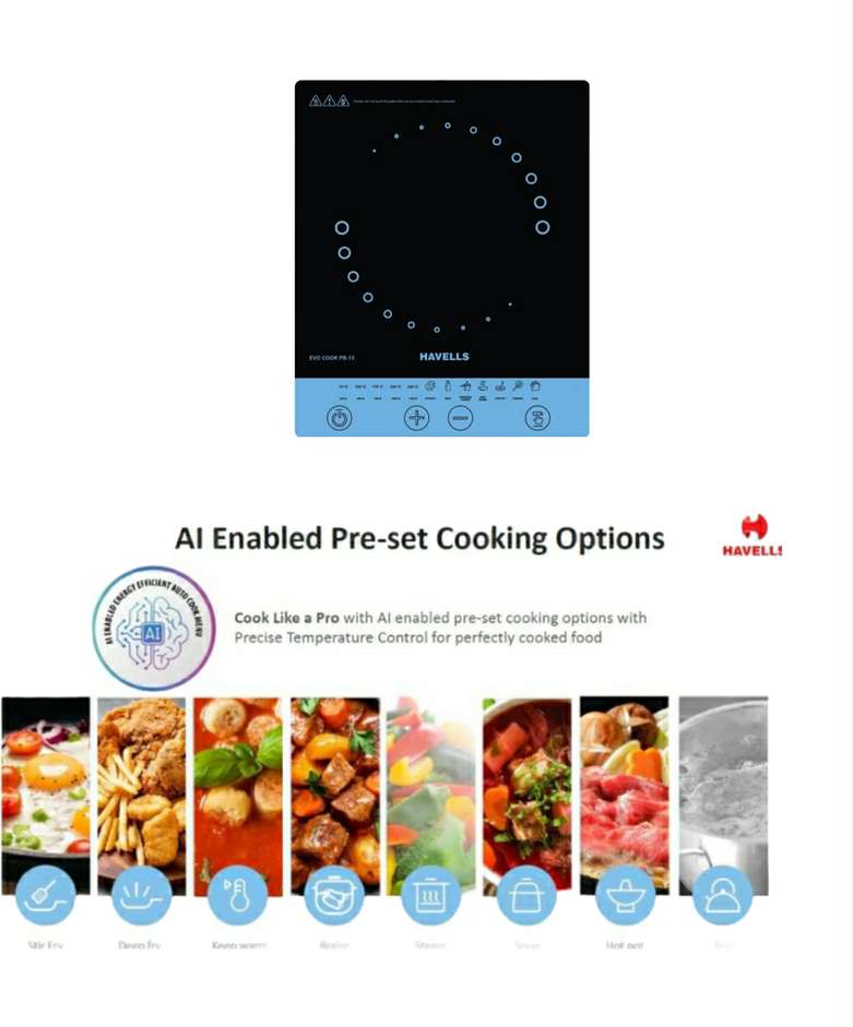 HV INDUCTION EVO-PB-13 COOKTOP