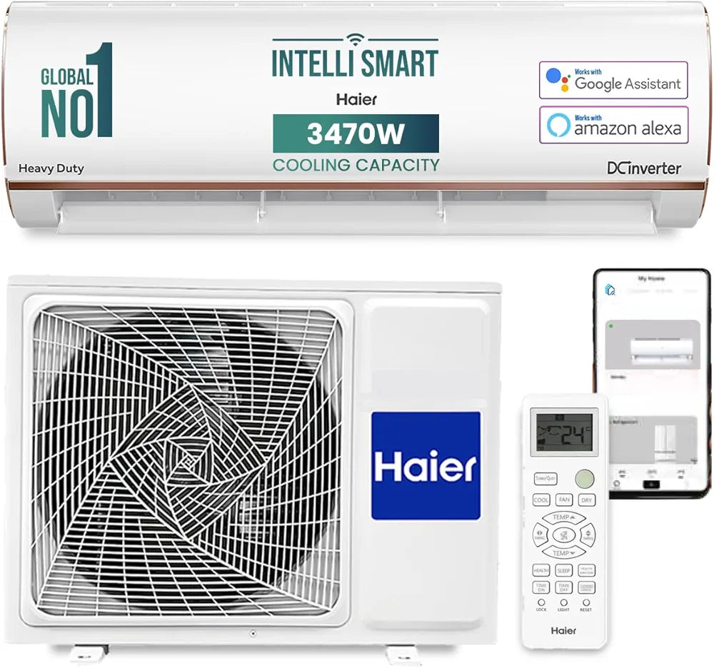 HAIER AC 1.0TON INV 4STAR HS/13K-PYSC4BN