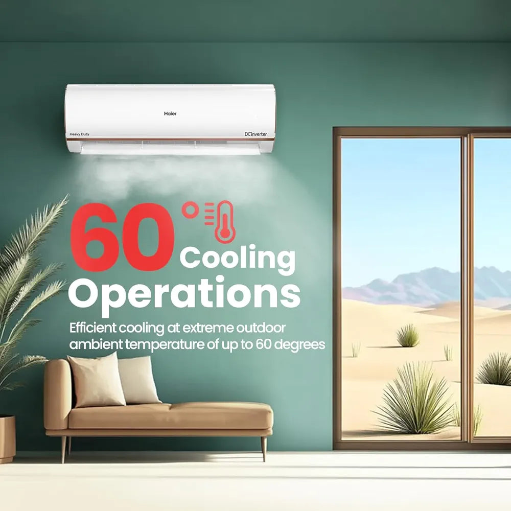 HAIER AC 1.0TON INV 4STAR HS/13K-PYSC4BN
