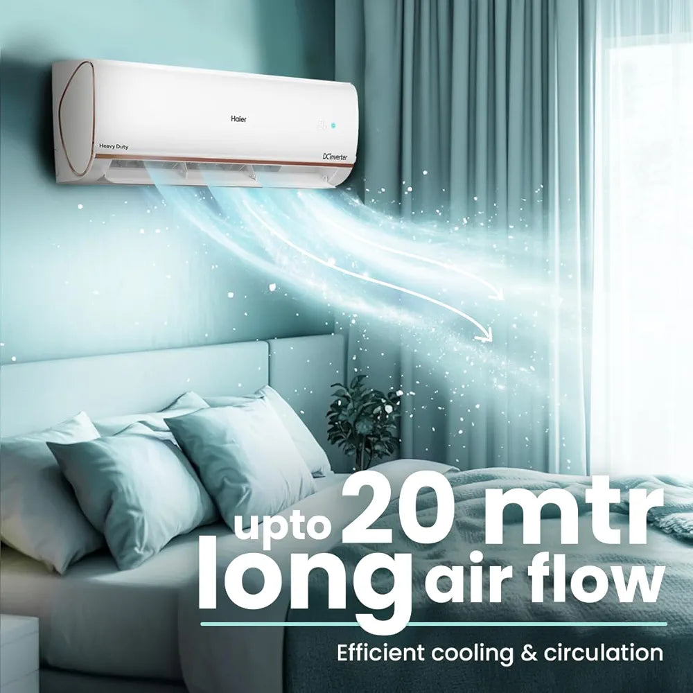 HAIER AC 1.0TON INV 4STAR HS/13K-PYSC4BN