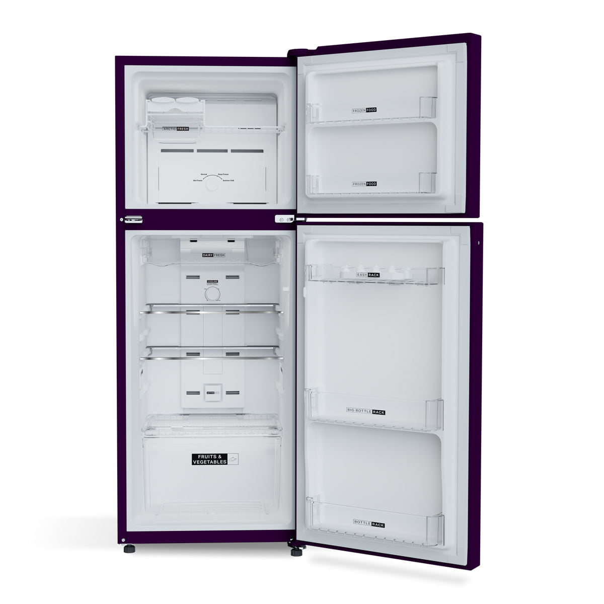 WPL FRIDGE -22076-NEO 258LH CLS PLS W/PEONY 2S