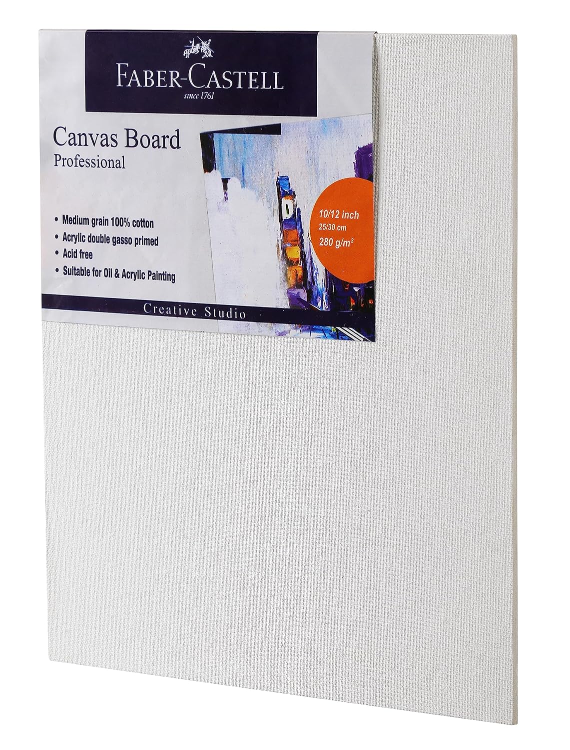 FC CANVAS BOARD 10X12WH